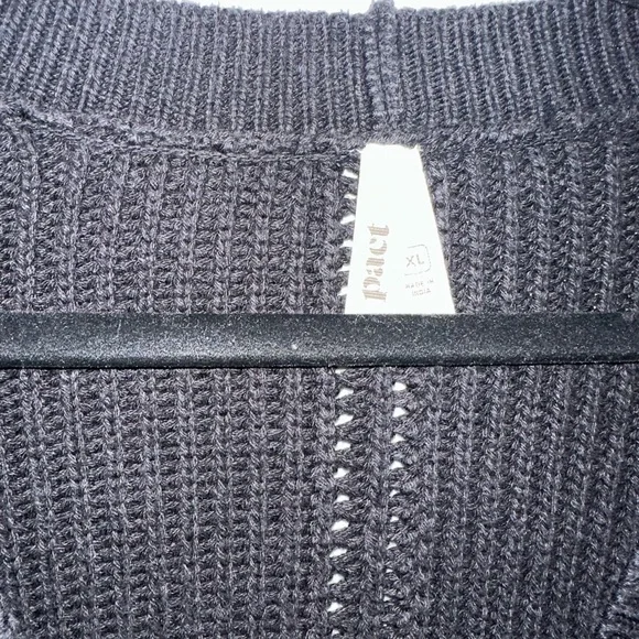 Pact Women's Luxe Knit Black Cardigan Sweater size XL - Picture 4 of 5